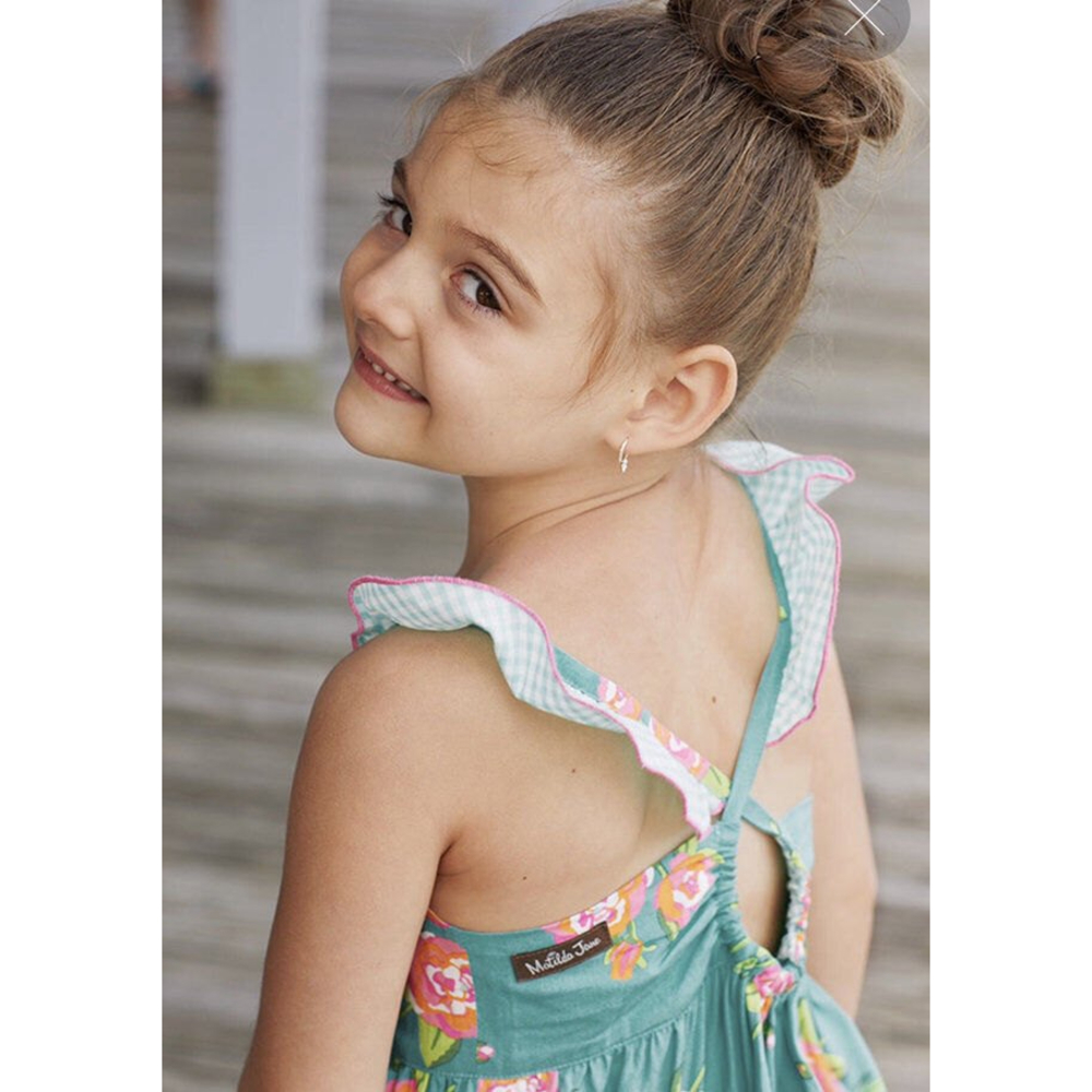GIRLS MATILDA JANE Brilliant daydream Watch The Waves Romper SIZE 4 - Picture 5 of 6